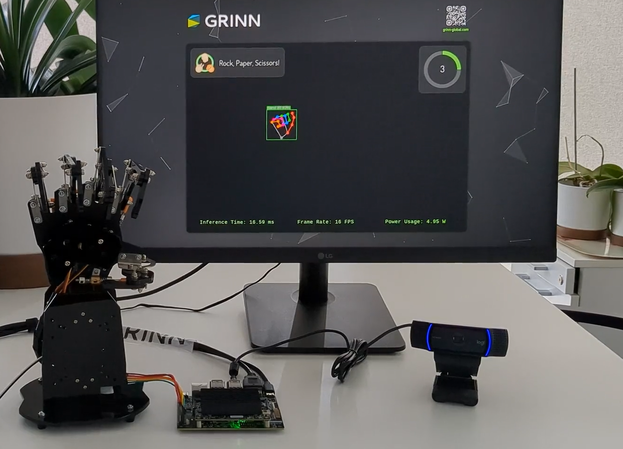 Astra Application Challenge - Bionic Robot Hand